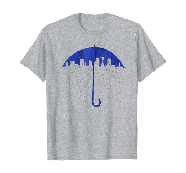 

Seattle Skyline Rain Umbrella Graphic T Shirt Beautiful, Mainly pictures