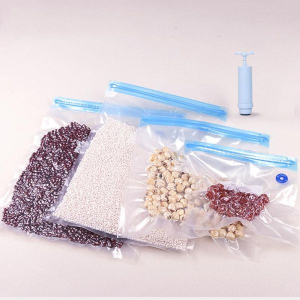

storage bags foldable vacuum bag set food compression texture seal dust cooked preservation for home