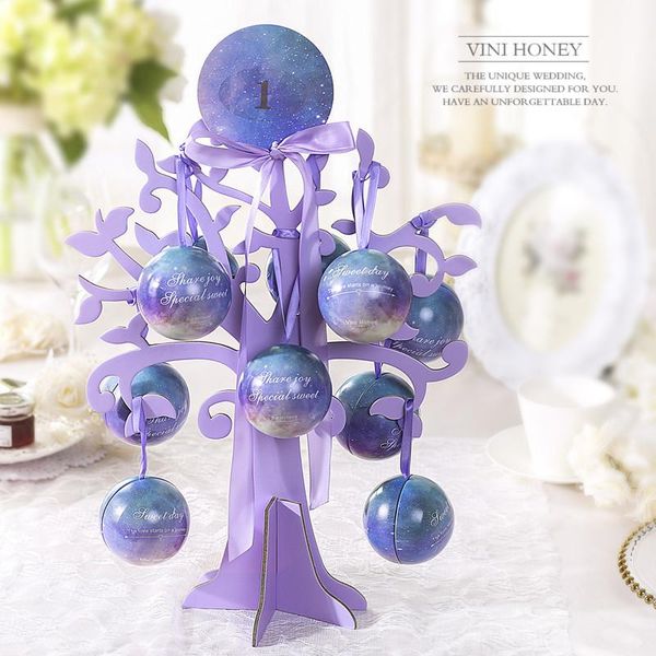 

gift wrap 10pcs retro flowers tea caddy receive box europe type style wedding favor tin candy organizer container