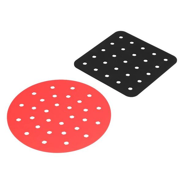 

mats & pads silicone fryer mat liner practical for bamboo steamer metal