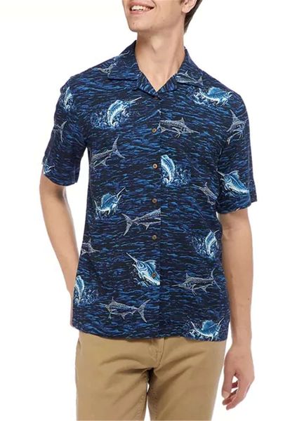 

shirtssummer bohemian holiday style short sleeve printed shirt men's beach coat, White;black