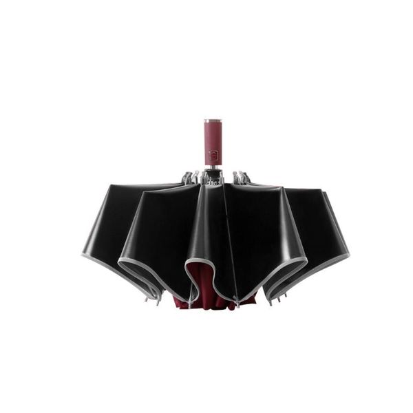 

umbrellas automatic umbrella wind resistant rainfolding with reflective strips parasol compact large travel business car umbrel