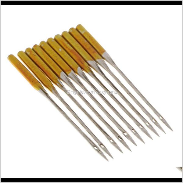 

notions tools apparel drop delivery 2021 10pcslot threading sewing hine needles 659 7511 9014 10016 11018 yx2qi, Black