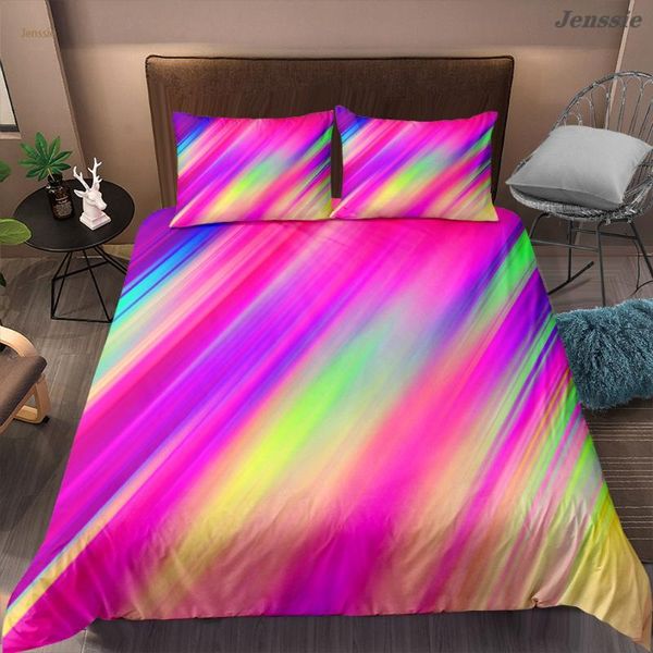 

bedding sets 3d rainbow on the cloud duvet cover set single double boys girls bedspreads scenery comforters luxury quilt covers