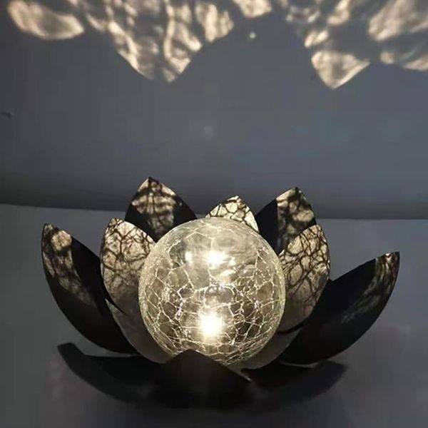 

lawn lamps solar lamp garden lighting lotus flower decorative flowers warm white dreamlike outdoor landscape holiday light