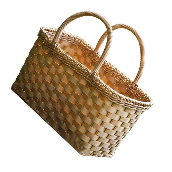 

hooks & rails 1pc multipurpose storage bucket fruit container vegetable basket