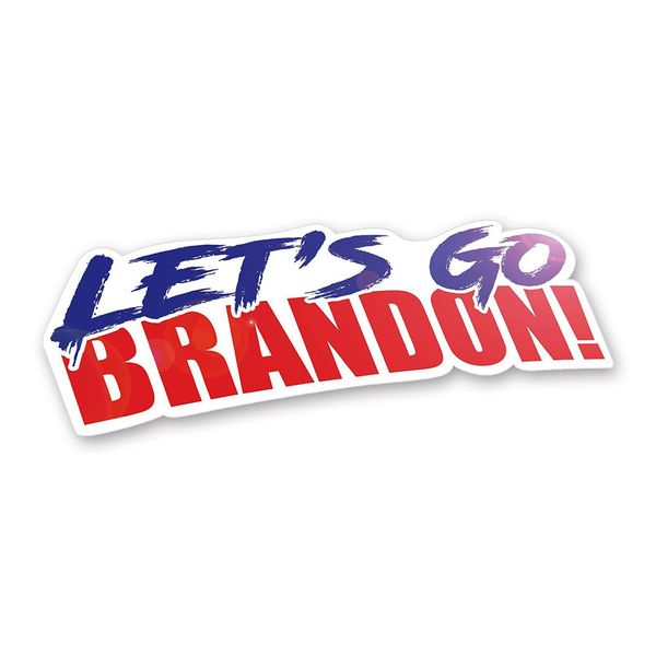 

let's go brandon stickers 10 pack decals for car bumper lapwindows