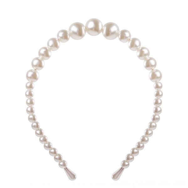 

Bp5P 6482 artificial hairbcreativesimple fashionable headbs 6482 artificial hairbandcreativesimple pearl pearl and fashionable, Silver