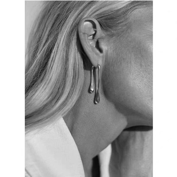 

dangle & chandelier 2021 south korea temperament irregular geometrical stud earrings personality to restore ancient ways jewelry, gift acces, Silver