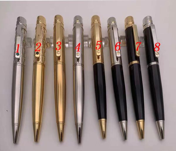 

YAMALANG wholesale 5a Highs Quality High End Business Signature Pens Metal Refill Ballpoint Pen Luxury Office Stationery Classic Christmas G289f