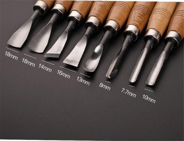 

wood carving cut knife tool set 6pcs/set woodpecker diy hand tools chisel knives woodworking professional sets