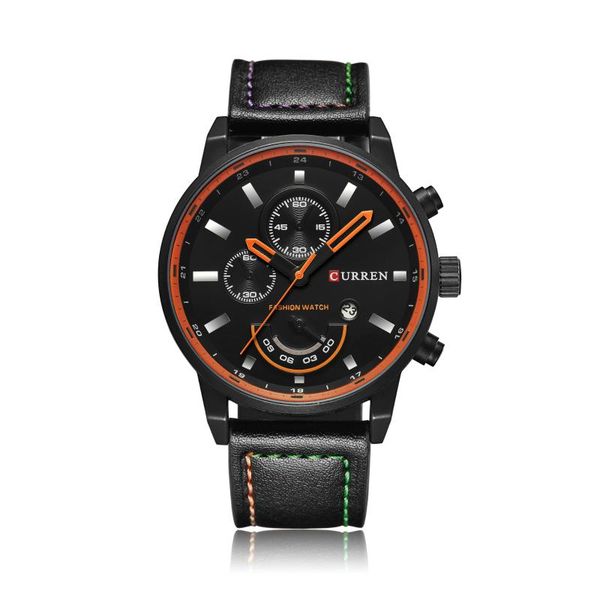 

wristwatches 2021 student sports watch concept creative waterproof quartz mesh belt calendar men's fashion business, Slivery;brown
