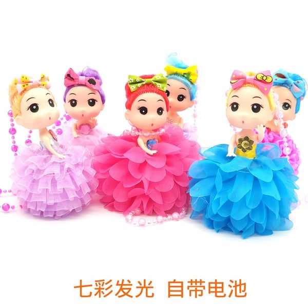 

night market net red colorful doll portable toy luminous night light children's gift