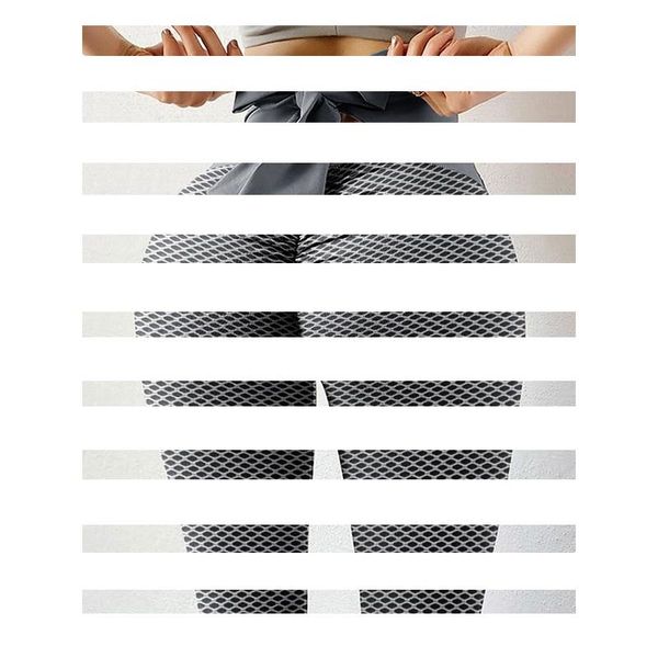 

women's leggings high waist tie, Black