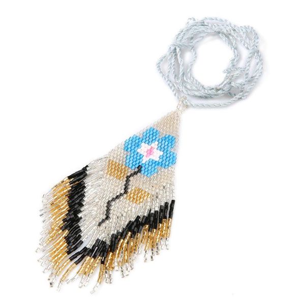 

pendant necklaces shinusboho pink hamsa hand bohemia kabbalah collier women handmade jewellery frienship, Silver