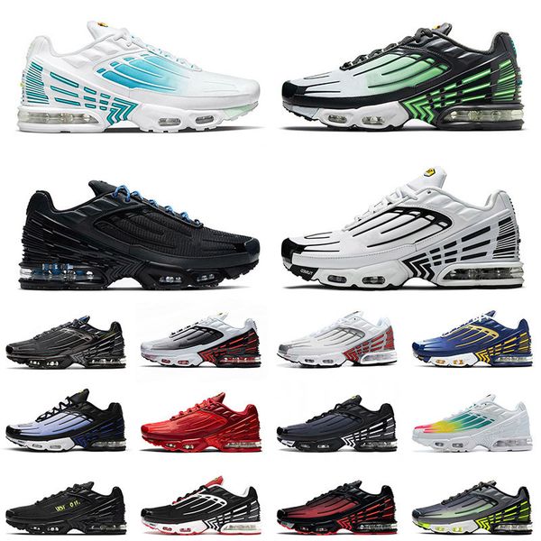 

shoes tuned plus 3 tn running sports green aqua black white rainbow crimson red obsidian tiger tns mens women trainers sneakers