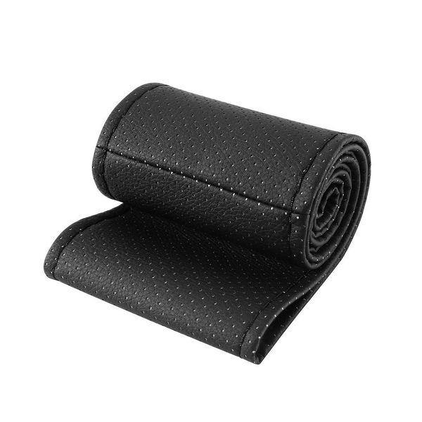 

braid on steering wheel car steering wheel with needles and discussion artistic leather diameter 38cm steering cover couvre