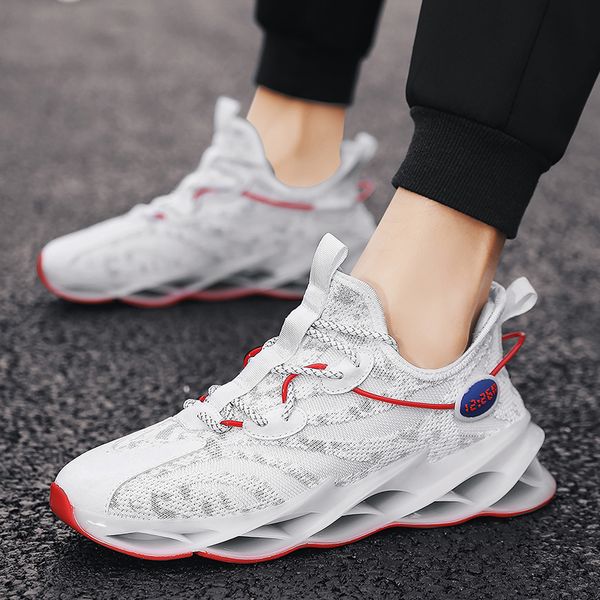 

mens openwork mesh upper breathable high-end quality sneakers big size jogging shoes masculino sneakers mens casual shoes