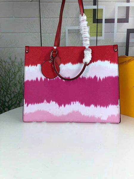 

luxury designer handbag tote mono onthego handbags shoulder bag clutch designers purse classic 3 color totes shopping bags ship