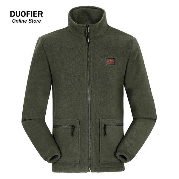 

men's jackets men keep warm polar fleece outdoor soft shell jacket polartec thermal hunt hiking camp fishing trekking, Black;brown