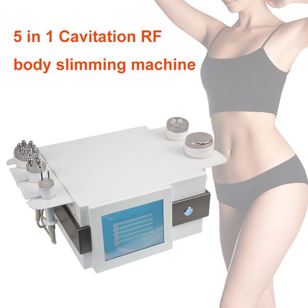 Alta Qualidade Unoisetion Cavitation RF Beleza Emagrecimento Máquina Vácuo Perder Weight System Fat Burning Machines