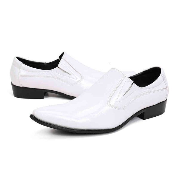 

toe square pointed high heels shoes mens solid slip loafers wedding formal creepers zapatillas hombre, Black