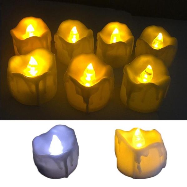 

candles 12pcs led electronic tear candle realistic flickering battery craft birthday lights christmas groceries