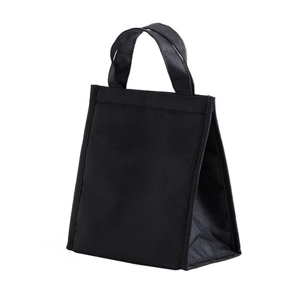 

bag organizer fresh portable waterproof oxford tote picnic plain office aluminum foil thermal insulation fashion lunch, Blue;pink