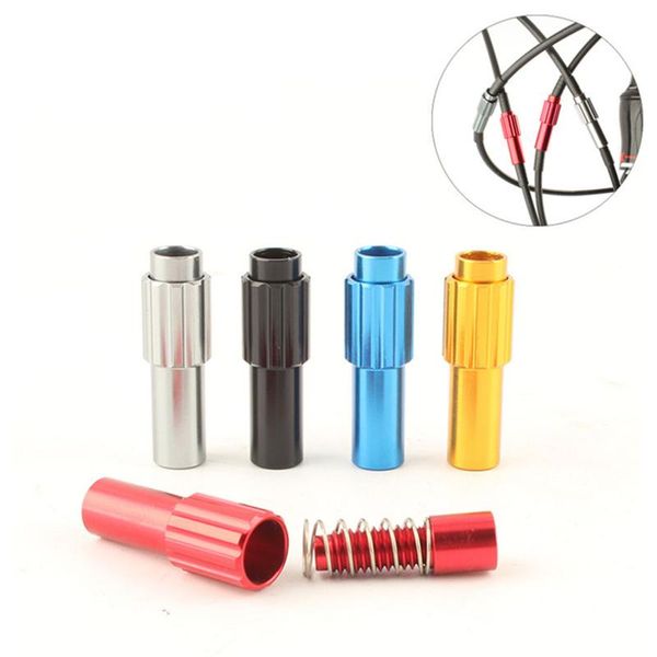 

bike brakes aluminum alloy mtb brake cable gear road shifting fine adjustment knob trimmer screw