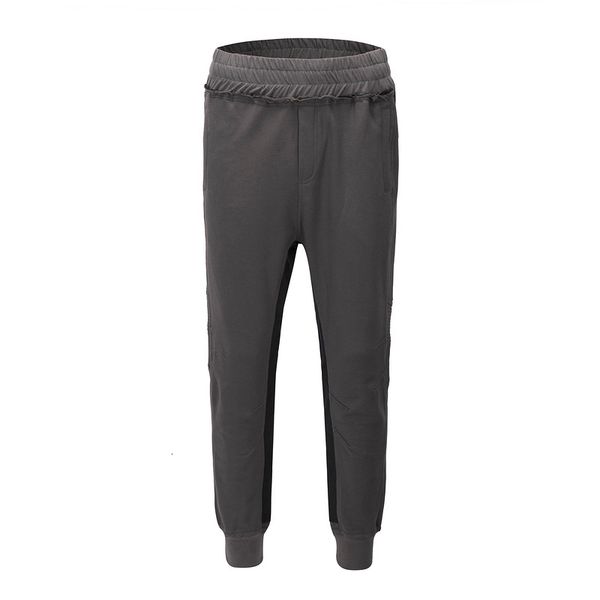 

kanye west season 6 style soild slim jogger sweatpants hiphop streetwear men casual outwear pants joggers, Black