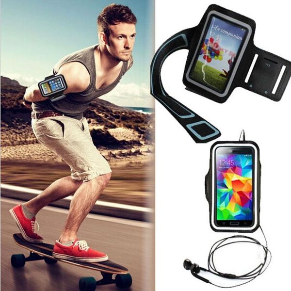 

abcten waterproof jogging sports arm band for ulefone be touch 5.5" #4 cell phone holder gym belt cover cases
