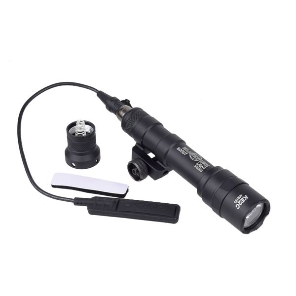 Taktische SF M600 M600B Scout Lanterna LED -Taschenlampe für Pictinny Rail