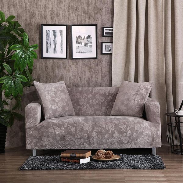 

chair covers soft velvet warm sofa cover creative embossed design home decor couch for 1/2/3/4 seat anti-skid all-inclusive slipcover