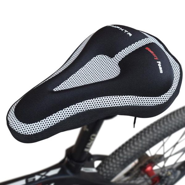

bike saddles bicycle seat cushion thickened soft memory foam mtb mountain saddle cover for women men cycling accessories