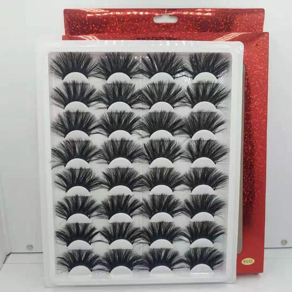 

false eyelashes 16 pairs of 3d fiber soft reusable miami dramatic eyelash makeup