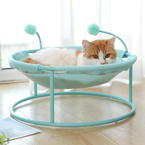 

cat beds & furniture wanghong cat's nest hammock is breathable and non humid, can be disassembled washed, four seasons general teaser b