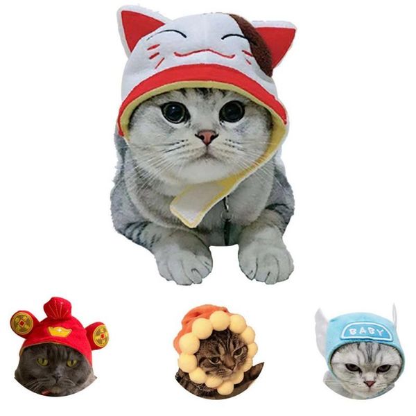 

cat costumes pet costume cosplay headgear hat accessories for year party pets dress up dog decorations supplies