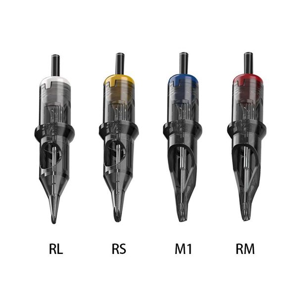 

tattoo needles 10/20/50pcs cartridge 0.35mm rl rs rm disposable semi-permanent makeup for rotary machine supply