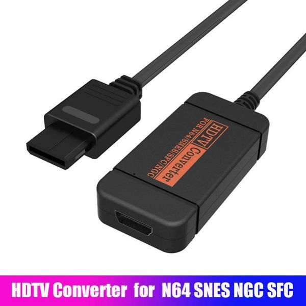 

for ngc/snes/n64 to -compatible adapter n64 game console 720p switch converter hdtv video with 1.5m hd cable audio cables & connectors