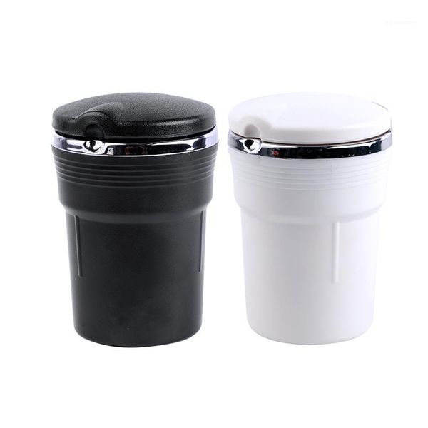 

portable car ashtray abs double bubble pack simple style accessories home office smokeless cigarette cylinder holder1