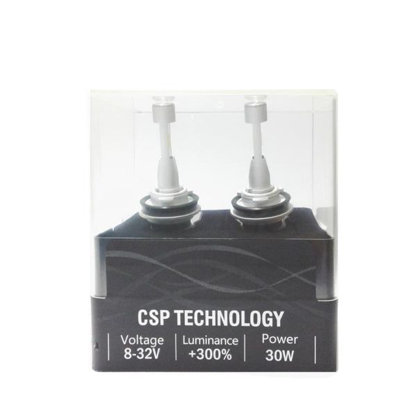 

car headlights super brightness led headlight bulbs h1 h3 h4 h7 h11 h13 9005 9006 9004 9007 30w 4200lm turbine fog lamp car-styling