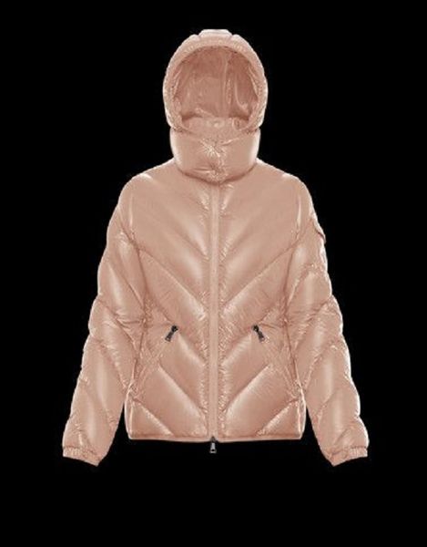 

luxury france women's down jackets designer brand maya small, short, slim, thin, thick, cold and warm fashion jacket, Black