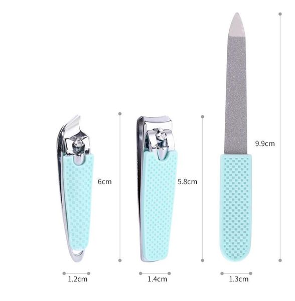 

nail clippers 3 piece finger beauty sets manicure tool art kits