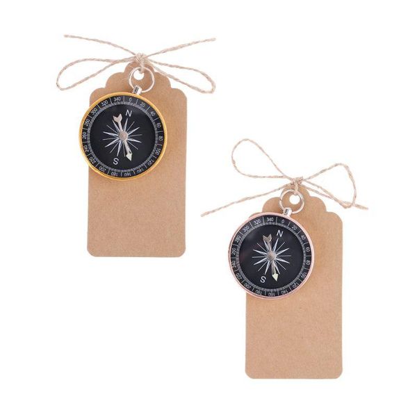 

sets compass pendant with tags wedding birthday favors travel souvenir gift a0na sashes