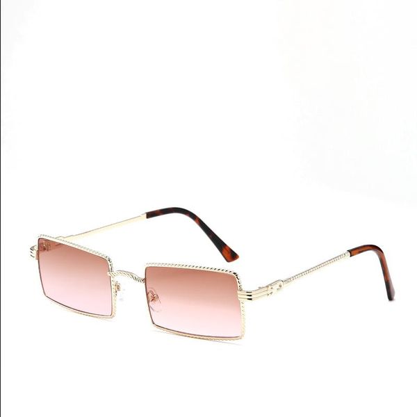 

sunglasses 2021 metal square small frame women luxury design, exquisite texture, -selling men's and women's glasses uv400, White;black