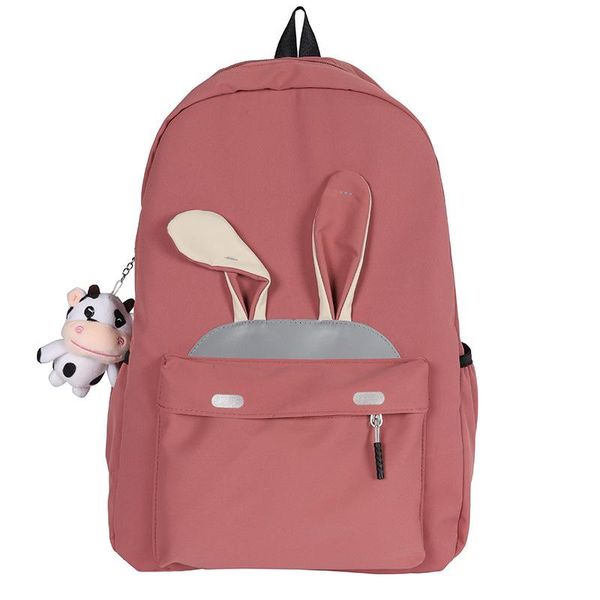 

schoolbag girl middle student heart backpack junior high school ancient