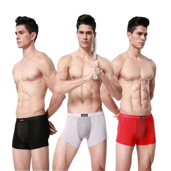 

men's underwear the 18th generation vk men's underwear 48 magnet british guard pants magnetic therapy health care flat angle modal, Black;white