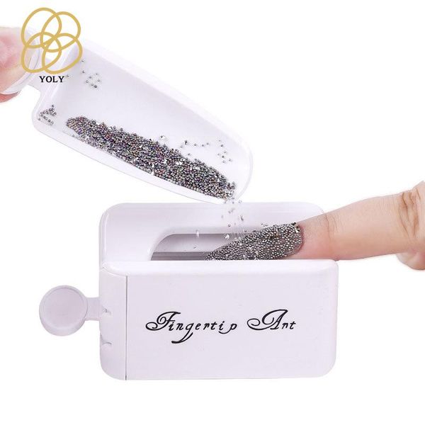 

nail tool portable french double-layer recycling powder box infiltration container storage kit art kits