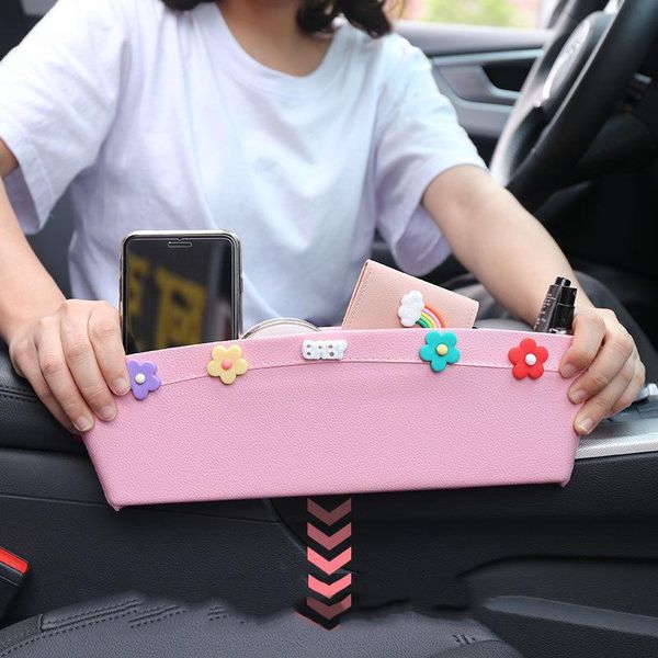 

car organizer pvc organize box interior accessories stowing tidying organizes for women auto seat crevice storage boxes bags goods