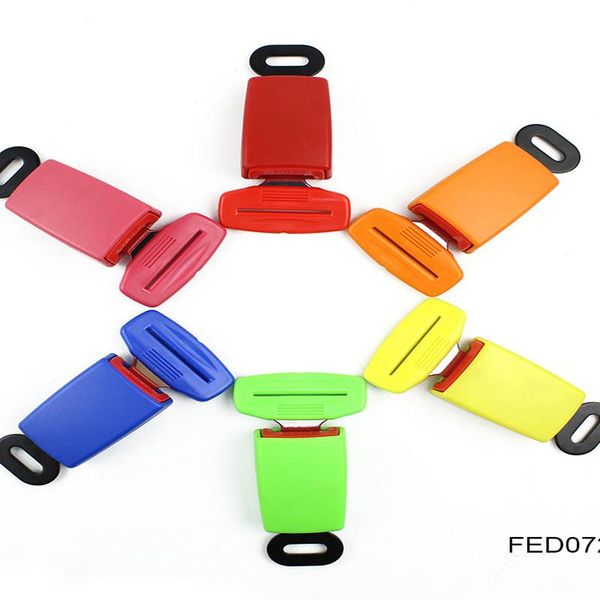 

safety belts & accessories colorful quick release car seat belt buckle with tongue fed072